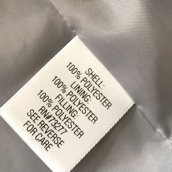 Croft & Barrow Gray Quilted Vest Size Medium - Picture 7 of 7